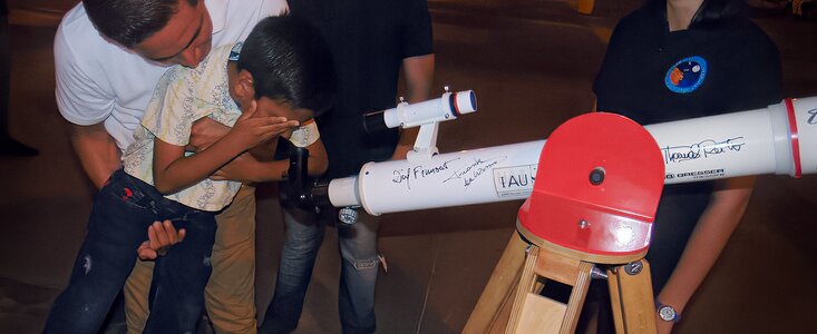 Telescope observations in Nicaragua