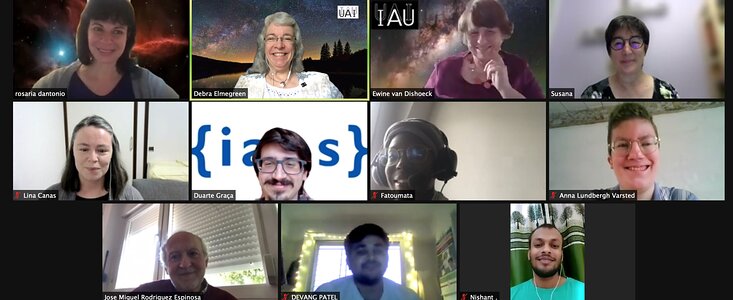 IAU-IAPS online MoU signing event on 4 May 2021