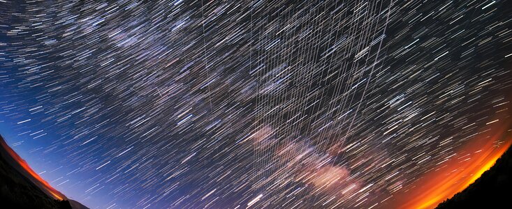 Starlink Satellites Overhead