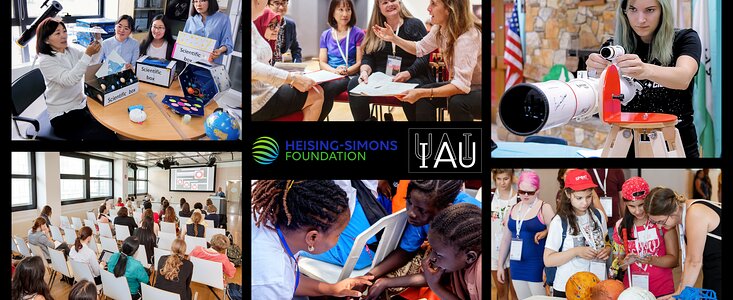 Heising–Simons Foundation Strengthens IAU’s Programmes for Women and Girls in Astronomy and Young Astronomers