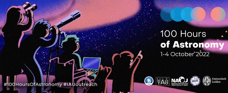 Banner for 100 Hours of Astronomy
