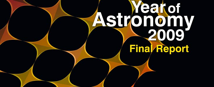 Cover of the International Year of Astronomy 2009 Final Report