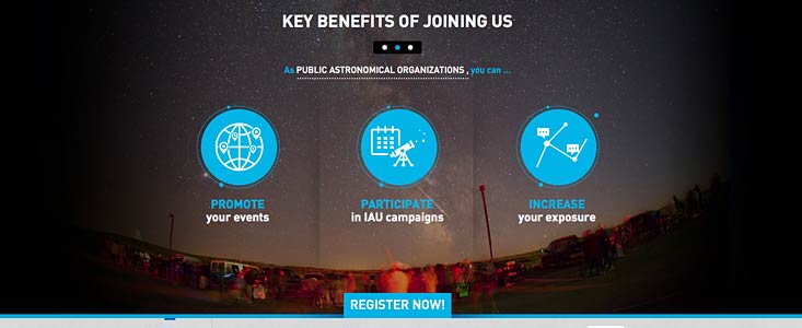 The IAU Directory for World Astronomy website