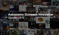Astronomy Outreach Newsletter #14 (October 2015 #1)