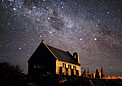 Church of the Good Shepherd on the shores of Lake Tekapo