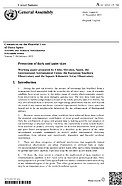 Cover of UN COPUOS Paper