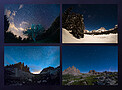 Big Dipper in Four Seasons