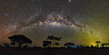Milky Way Arch over Amboseli National Park