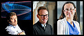 Recipients of the 2023 Shaw Prize in Astronomy: Matthew Bailes, Duncan Lorimer and Maura McLaughlin