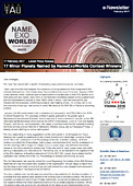 IAU e-Newsletter - Volume 2017 n°1